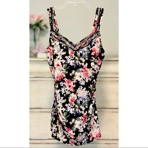 WHBM | Floral Tank | Medium (NWT)